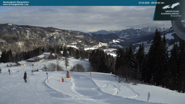 Obraz podglądu z kamery internetowej Hirschegg - Heubergbahn